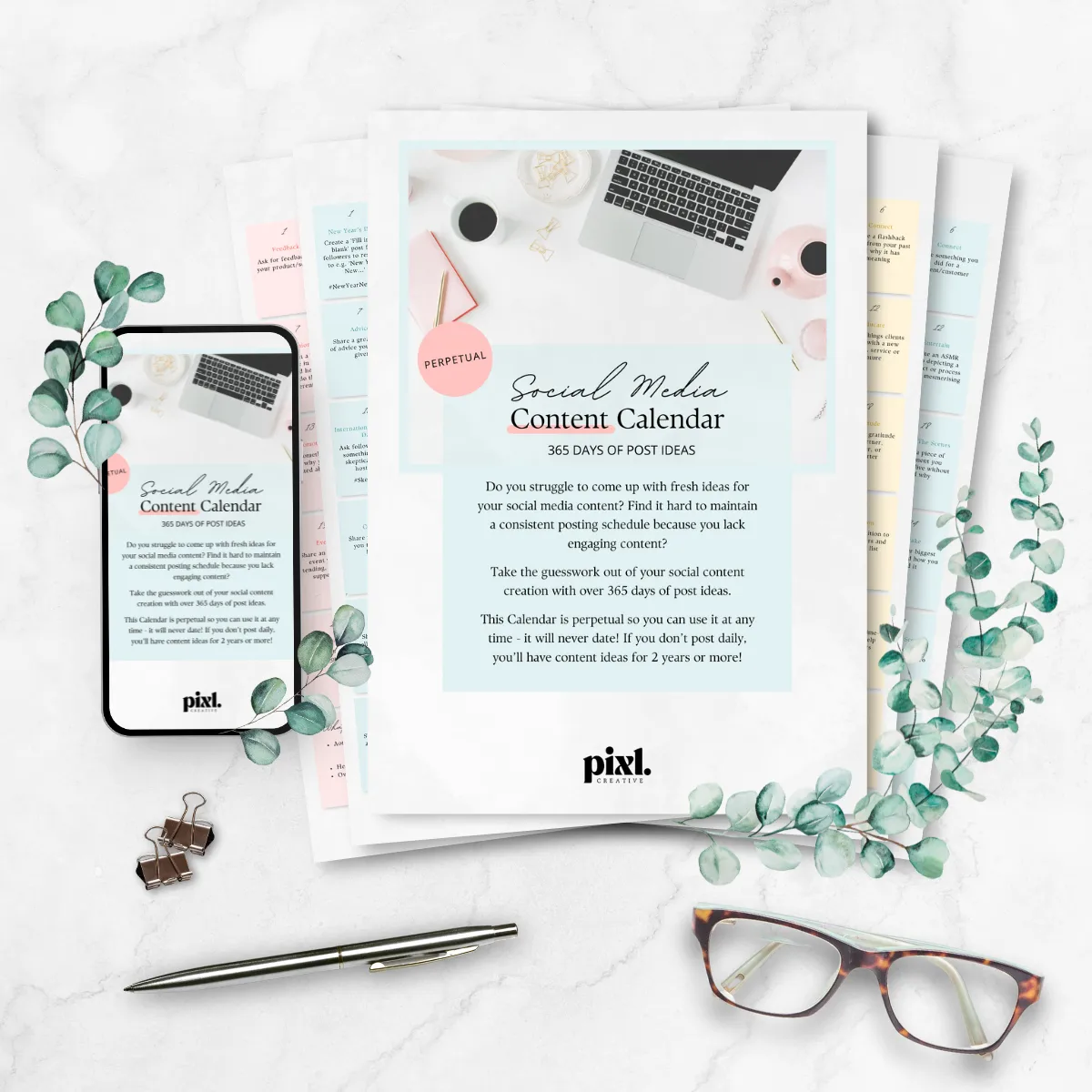 Social Media Content Calendar